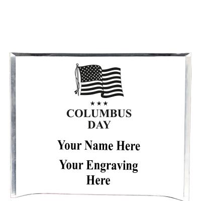 7"X5" YOUR LOGO CURVA ACRYLIC