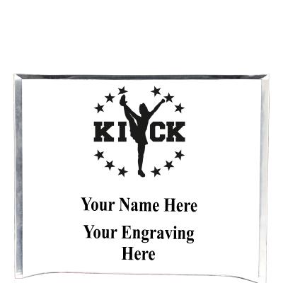 7"X5" YOUR LOGO CURVA ACRYLIC