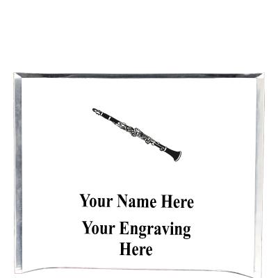 7"X5" YOUR LOGO CURVA ACRYLIC