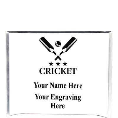 7"X5" YOUR LOGO CURVA ACRYLIC