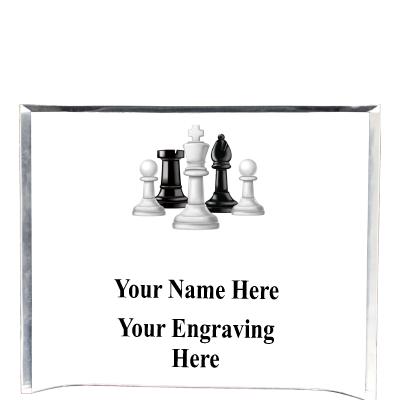 7"X5" YOUR LOGO CURVA ACRYLIC