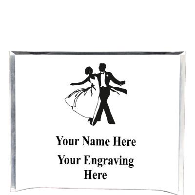 7"X5" YOUR LOGO CURVA ACRYLIC