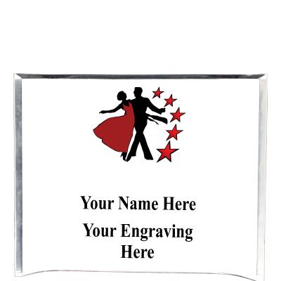 7"X5" YOUR LOGO CURVA ACRYLIC