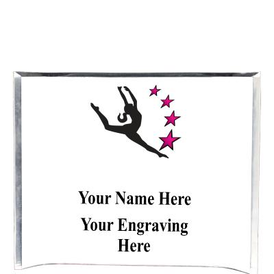 7"X5" YOUR LOGO CURVA ACRYLIC