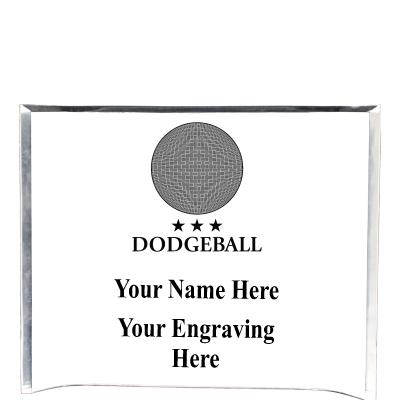 7"X5" YOUR LOGO CURVA ACRYLIC