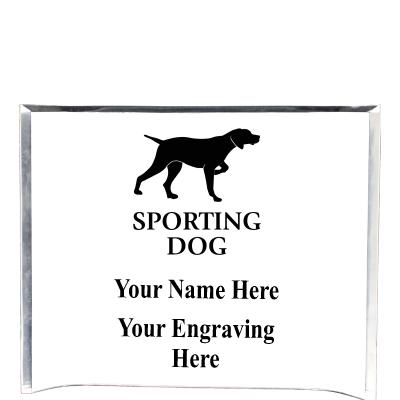 7"X5" YOUR LOGO CURVA ACRYLIC