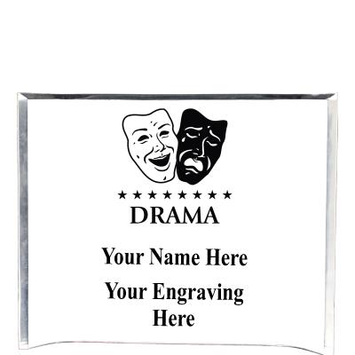 7"X5" YOUR LOGO CURVA ACRYLIC