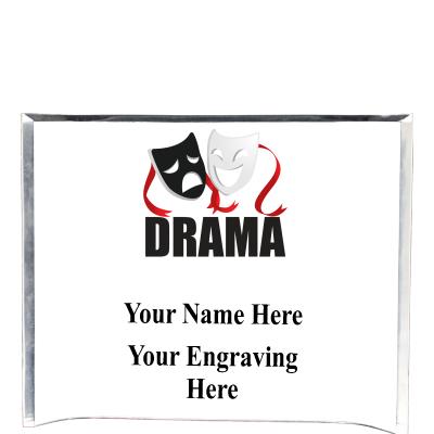 7"X5" YOUR LOGO CURVA ACRYLIC