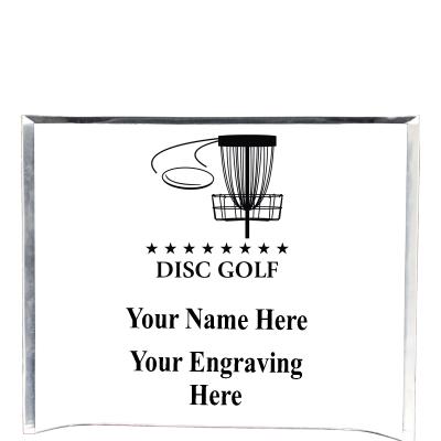 7"X5" YOUR LOGO CURVA ACRYLIC