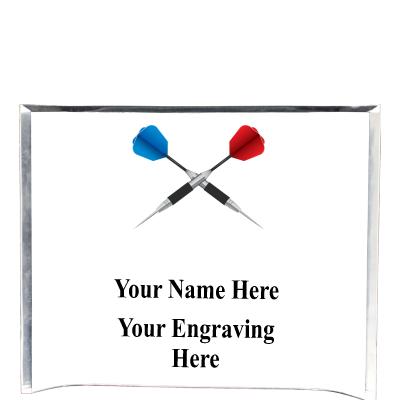 7"X5" YOUR LOGO CURVA ACRYLIC