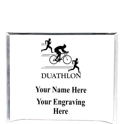 7"X5" YOUR LOGO CURVA ACRYLIC