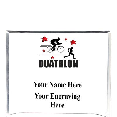 7"X5" YOUR LOGO CURVA ACRYLIC