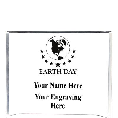 7"X5" YOUR LOGO CURVA ACRYLIC