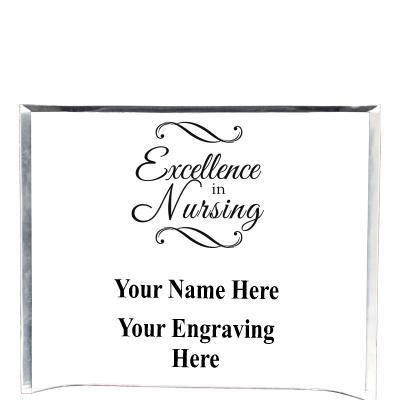 7"X5" YOUR LOGO CURVA ACRYLIC