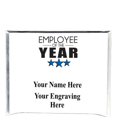 7"X5" YOUR LOGO CURVA ACRYLIC