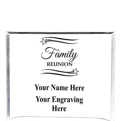 7"X5" YOUR LOGO CURVA ACRYLIC