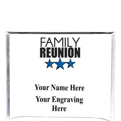 7"X5" YOUR LOGO CURVA ACRYLIC