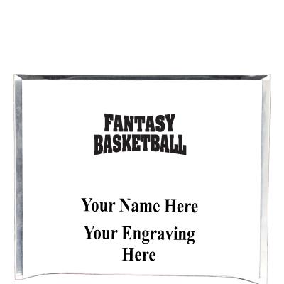 7"X5" YOUR LOGO CURVA ACRYLIC