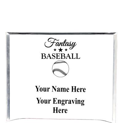 7"X5" YOUR LOGO CURVA ACRYLIC