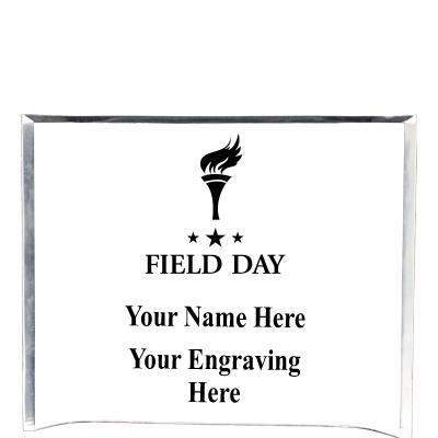 7"X5" YOUR LOGO CURVA ACRYLIC