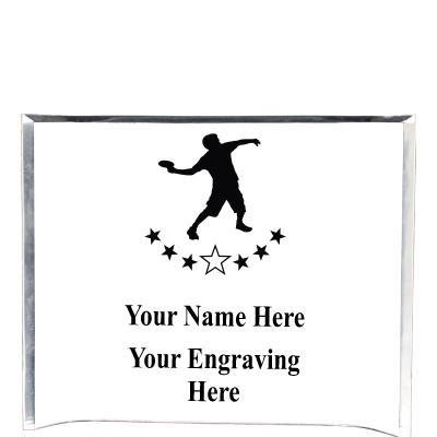 7"X5" YOUR LOGO CURVA ACRYLIC