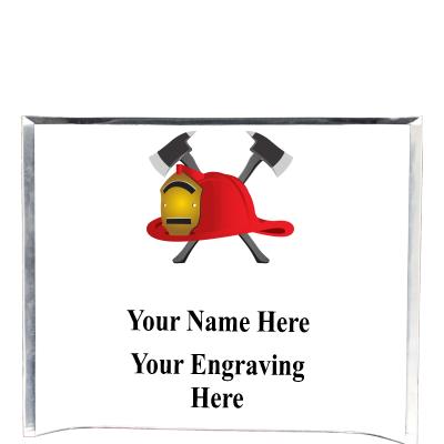 7"X5" YOUR LOGO CURVA ACRYLIC