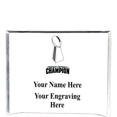 7"X5" YOUR LOGO CURVA ACRYLIC