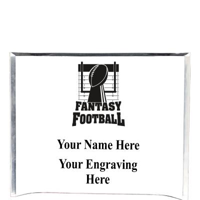 7"X5" YOUR LOGO CURVA ACRYLIC