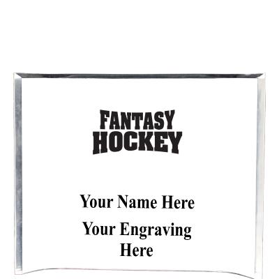 7"X5" YOUR LOGO CURVA ACRYLIC