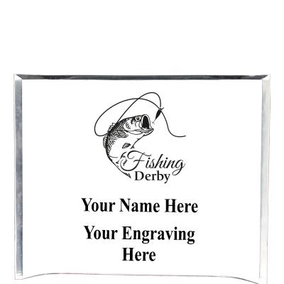 7"X5" YOUR LOGO CURVA ACRYLIC