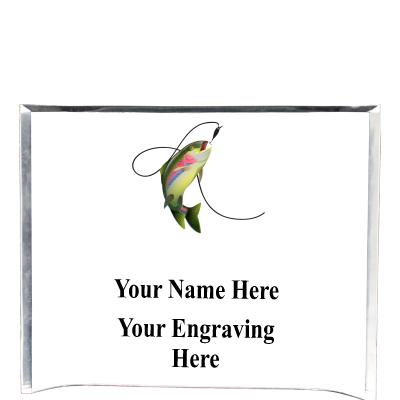 7"X5" YOUR LOGO CURVA ACRYLIC