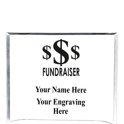 7"X5" YOUR LOGO CURVA ACRYLIC