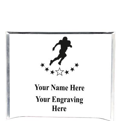 7"X5" YOUR LOGO CURVA ACRYLIC