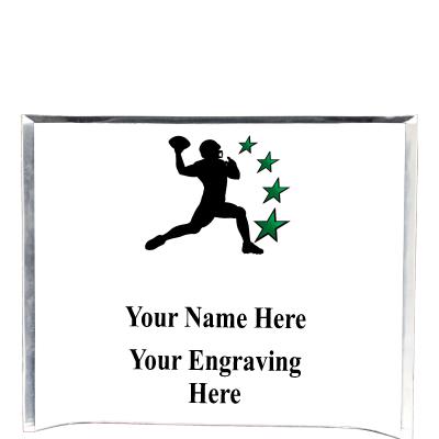 7"X5" YOUR LOGO CURVA ACRYLIC