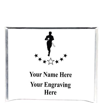 7"X5" YOUR LOGO CURVA ACRYLIC