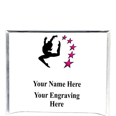 7"X5" YOUR LOGO CURVA ACRYLIC