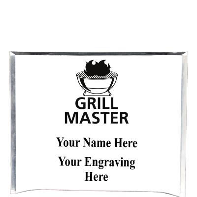 7"X5" YOUR LOGO CURVA ACRYLIC