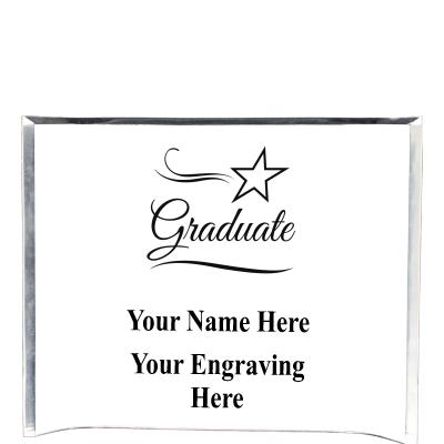 7"X5" YOUR LOGO CURVA ACRYLIC