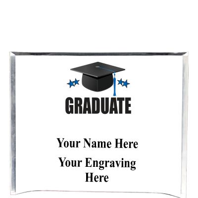 7"X5" YOUR LOGO CURVA ACRYLIC