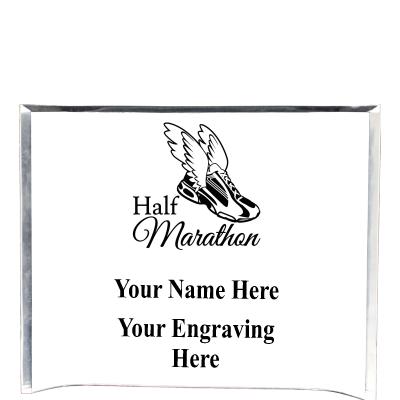 7"X5" YOUR LOGO CURVA ACRYLIC