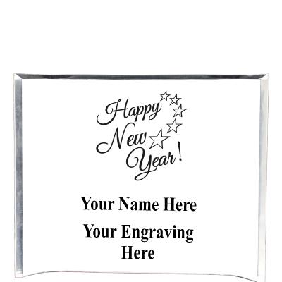 7"X5" YOUR LOGO CURVA ACRYLIC