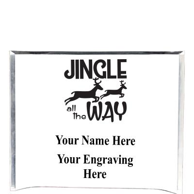 7"X5" YOUR LOGO CURVA ACRYLIC