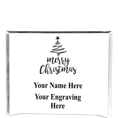 7"X5" YOUR LOGO CURVA ACRYLIC