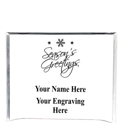 7"X5" YOUR LOGO CURVA ACRYLIC