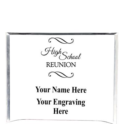 7"X5" YOUR LOGO CURVA ACRYLIC