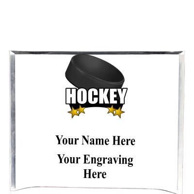 7"X5" YOUR LOGO CURVA ACRYLIC