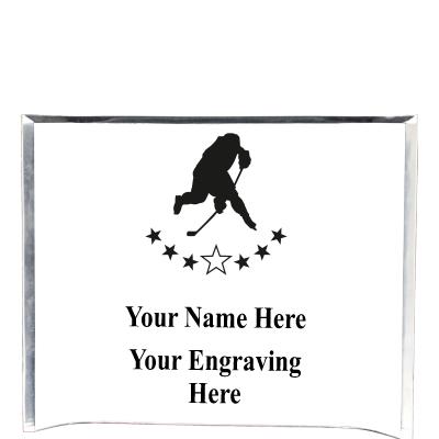 7"X5" YOUR LOGO CURVA ACRYLIC