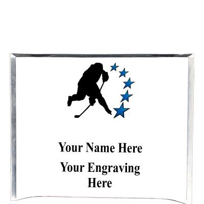 7"X5" YOUR LOGO CURVA ACRYLIC