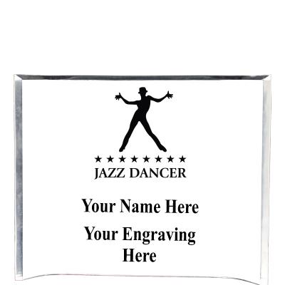 7"X5" YOUR LOGO CURVA ACRYLIC