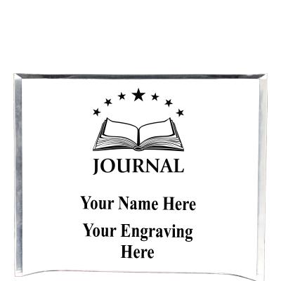 7"X5" YOUR LOGO CURVA ACRYLIC